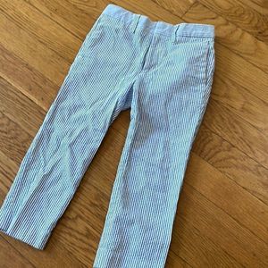Boys Seersucker Pants